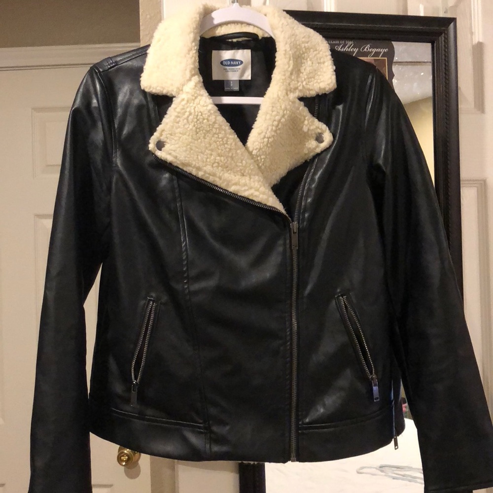 Old Navy Faux Bomber Jacket
